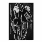 Black & White Nude Series Gallery Wall: Collection of 9 Prints - Elegant Artwork from Curat'd Walls