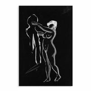 Black & White Nude Series Gallery Wall: Collection of 9 Prints - Elegant Artwork from Curat'd Walls