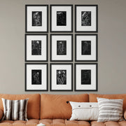 Black & White Nude Series Gallery Wall: Collection of 9 Prints - Elegant Artwork from Curat'd Walls