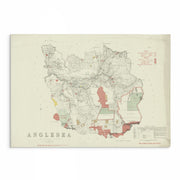 ANGLESEA: Discover Anglesea's Past: Vintage Map Print 1893 curat'd walls