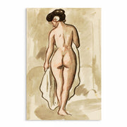 Sepia Tone Nude Series Gallery Wall: Collection of 9 Prints - Timeless Artwork Image 2 from Curat'd Walls