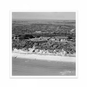 1950s Aerial Photo Set of Carrum, Melbourne | Sky High Nostalgia Vintage Black and White Prints | Curat'd Walls Exclusive | Classic Melbourne Decor